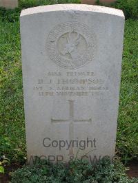 Dar Es Salaam War Cemetery - Thompson, D J